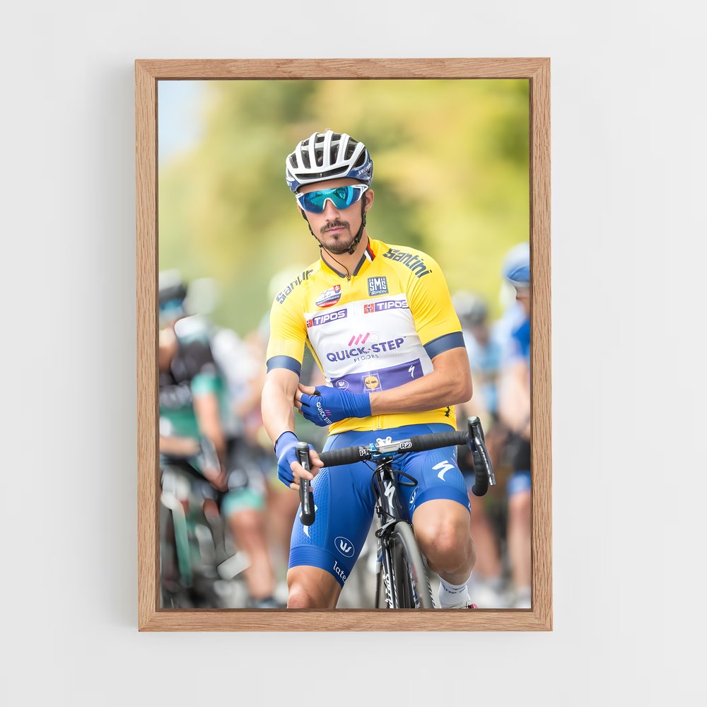 Poster La Course en Jaune – affiche Cyclisme (vue 4)